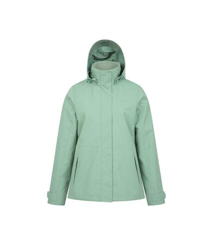Mountain Warehouse Womens/Ladies Fell 3 in 1 Water Resistant Jacket (Light Khaki) - UTMW114