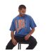 T-shirt T-wash-n Femme Bleu Orange Diesel-1