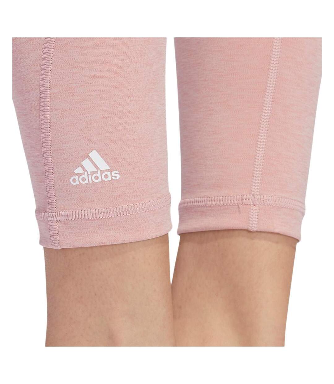 Legging Rose Femme Adidas Optime - L-3