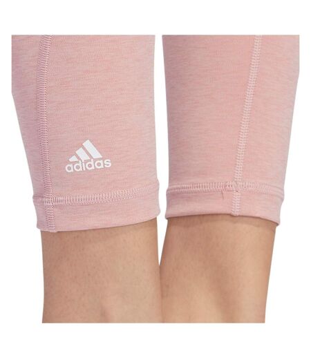 Legging Rose Femme Adidas Optime - L