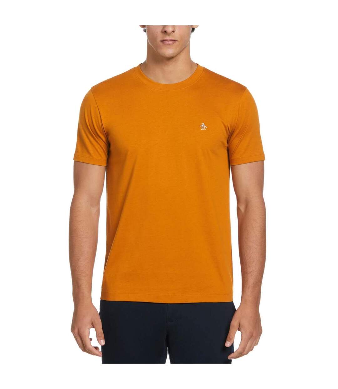 T-shirt pete homme marron Original Penguin-1