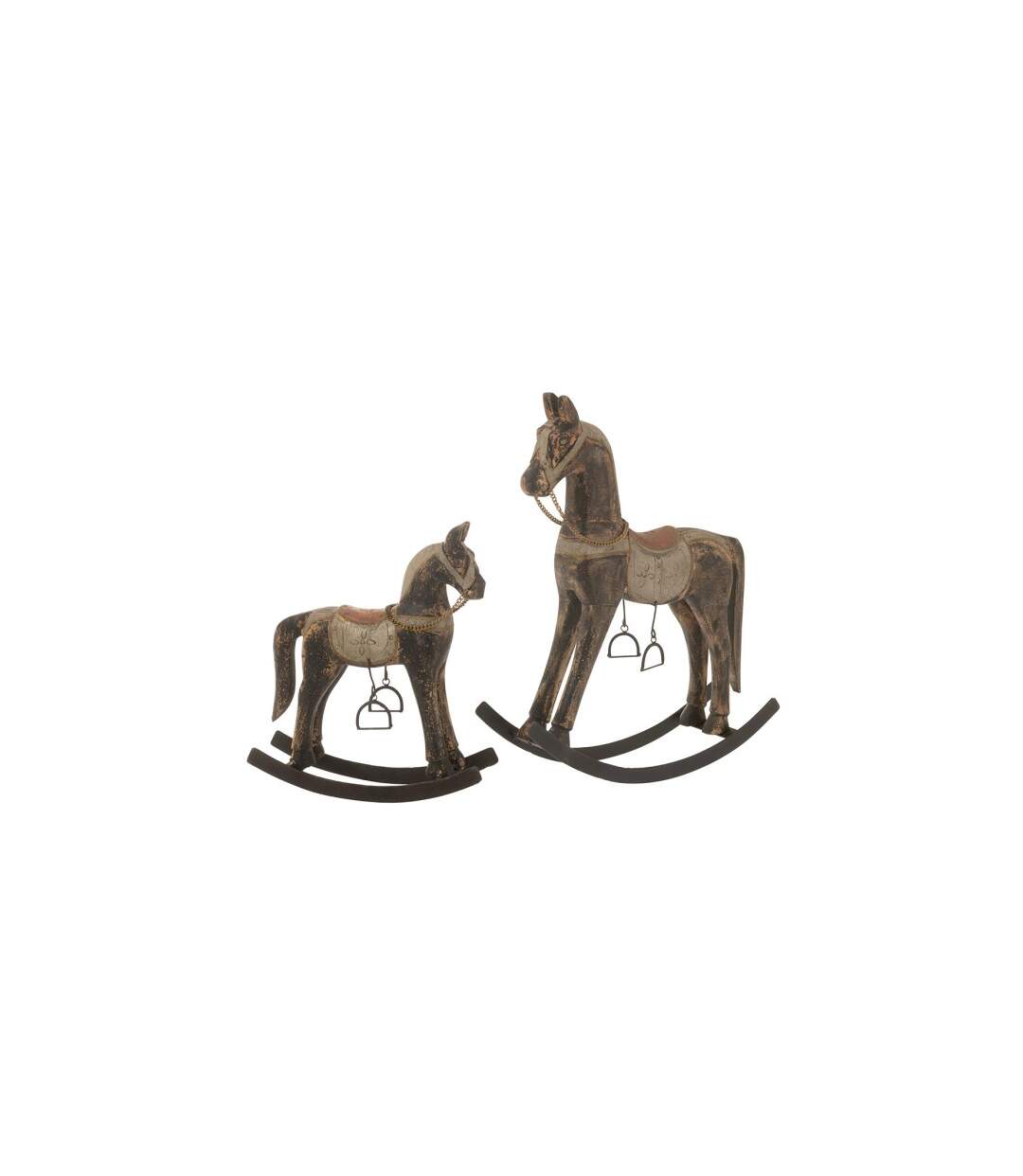 Cheval à Bascule en Bois Jerrod 49cm Multicolore-2