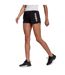 Short Motif/style Logo Femme Noir Blanc Adidas-1