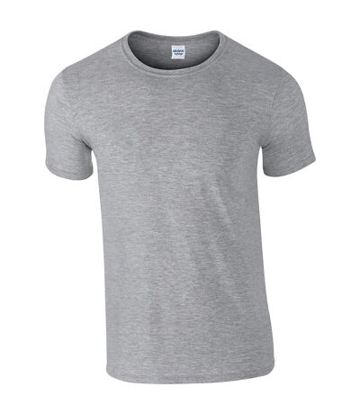 T-shirt manches courtes homme gris Gildan