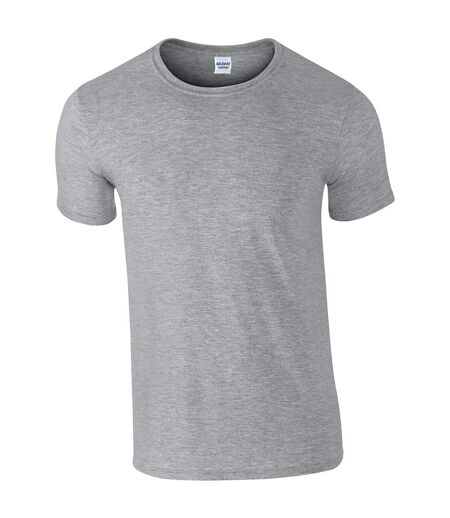 Gildan Mens Short Sleeve Soft-Style T-Shirt (RS Sports Grey)
