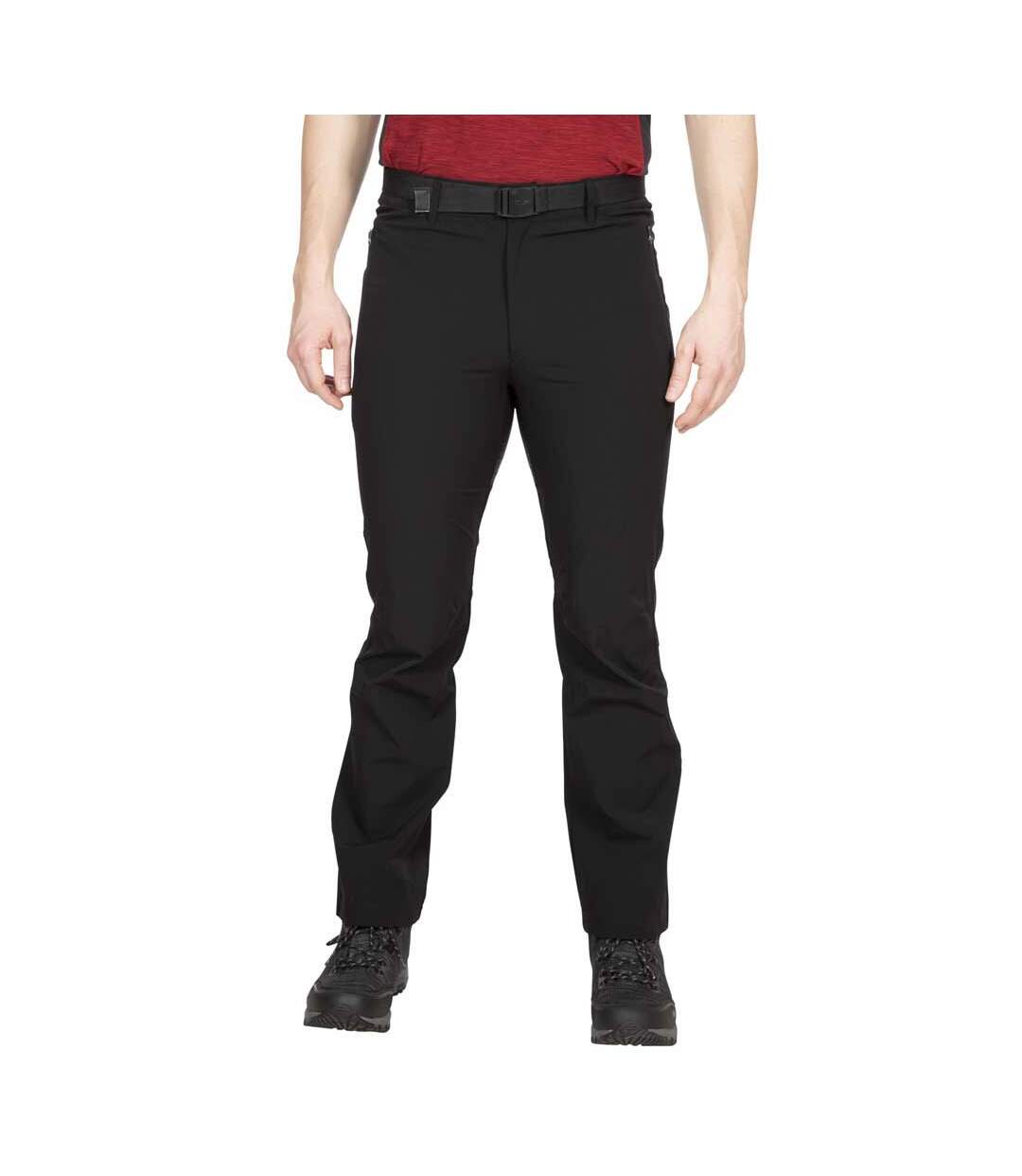 Mens Hartley Trousers Black Trespass-1