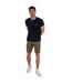 Mens Dillenger Cotton Twill Shorts Khaki Weekend Offender-3