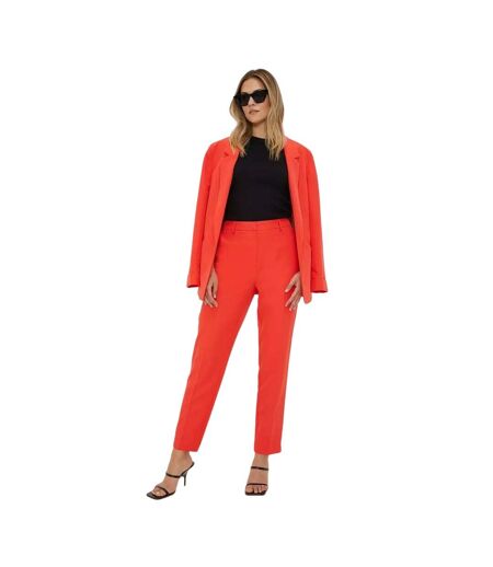 Dorothy Perkins Womens/Ladies Tall Ankle Grazer Trousers (Red) - UTDP3473