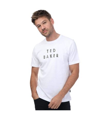 T-shirt lough homme blanc Ted Baker