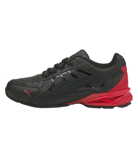 Chaussures Respin Homme Noir Rouge Puma