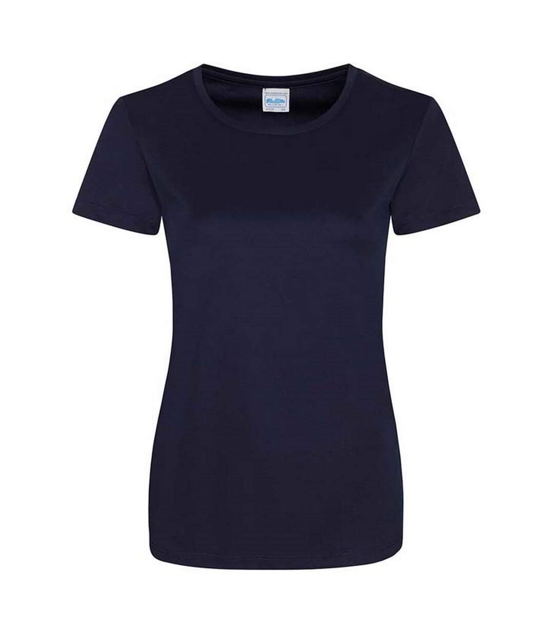 T-shirt Cool Smooth Femme Bleu Marine Français AWDis Cool-1