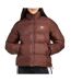 Doudoune marron femme adidas puffer-1