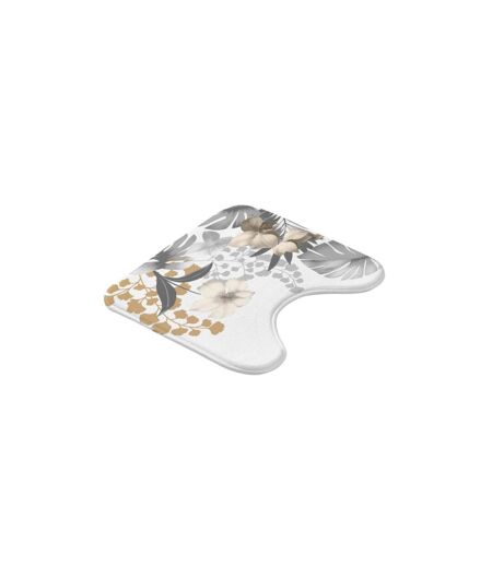Tapis Contour WC Kelly 45x45cm Blanc