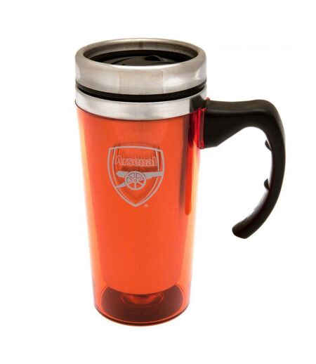 Arsenal FC Official Aluminum Travel Mug (Red) (One Size) - UTTA1653