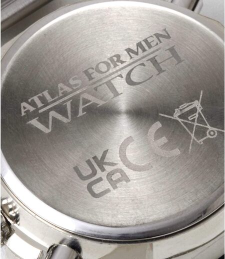 Horloge met stopwatch en dubbele tijdweergave