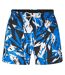 Short De Bain Motif/style Piranha Homme Bleu Vif Boss-1
