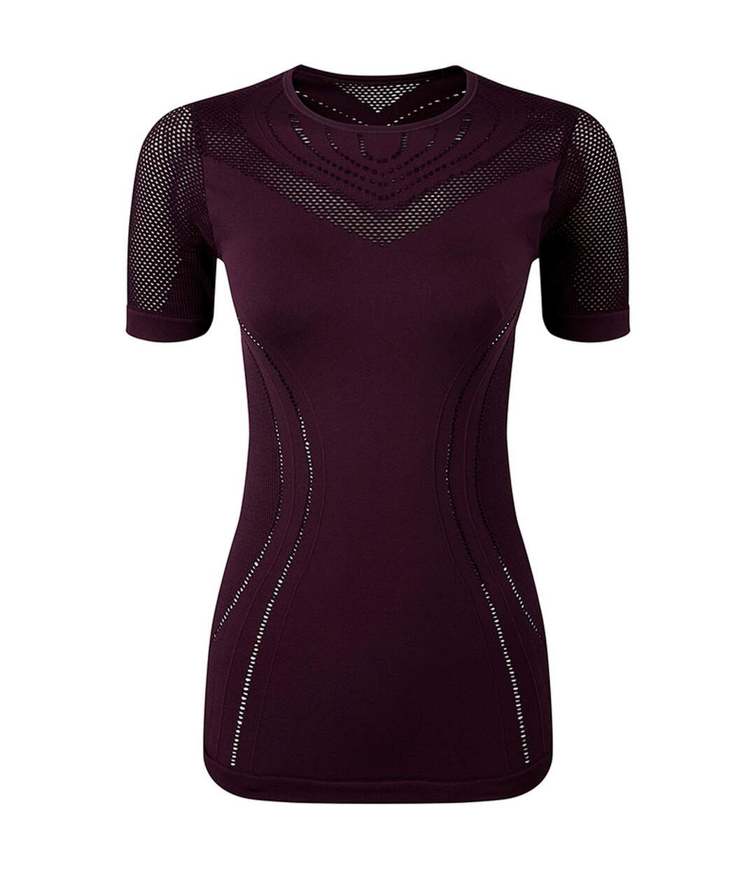 Haut de sport femme violet foncé TriDri