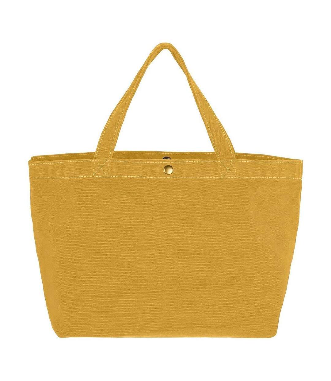 Petit cabas en toile - Fourre-tout - CA-3923 SCS - jaune curry-1