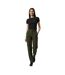 Pantalon À Poches Motif/style Uni Femme Vert Kaki Jack Wills-1