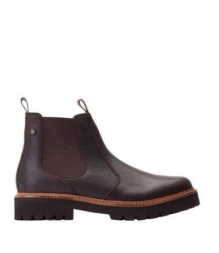 Bottines chelsea ragnar homme marron foncé Base London