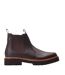 Mens ragnar chelsea boots dark brown Base London