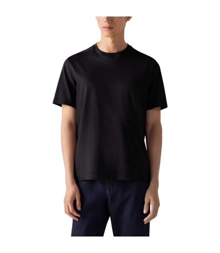 Mens Blank Cotton T-shirt Black Puma