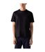Mens Blank Cotton T-shirt Black Puma-3