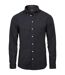 Tee Jays Mens Perfect Oxford Shirt (Black)
