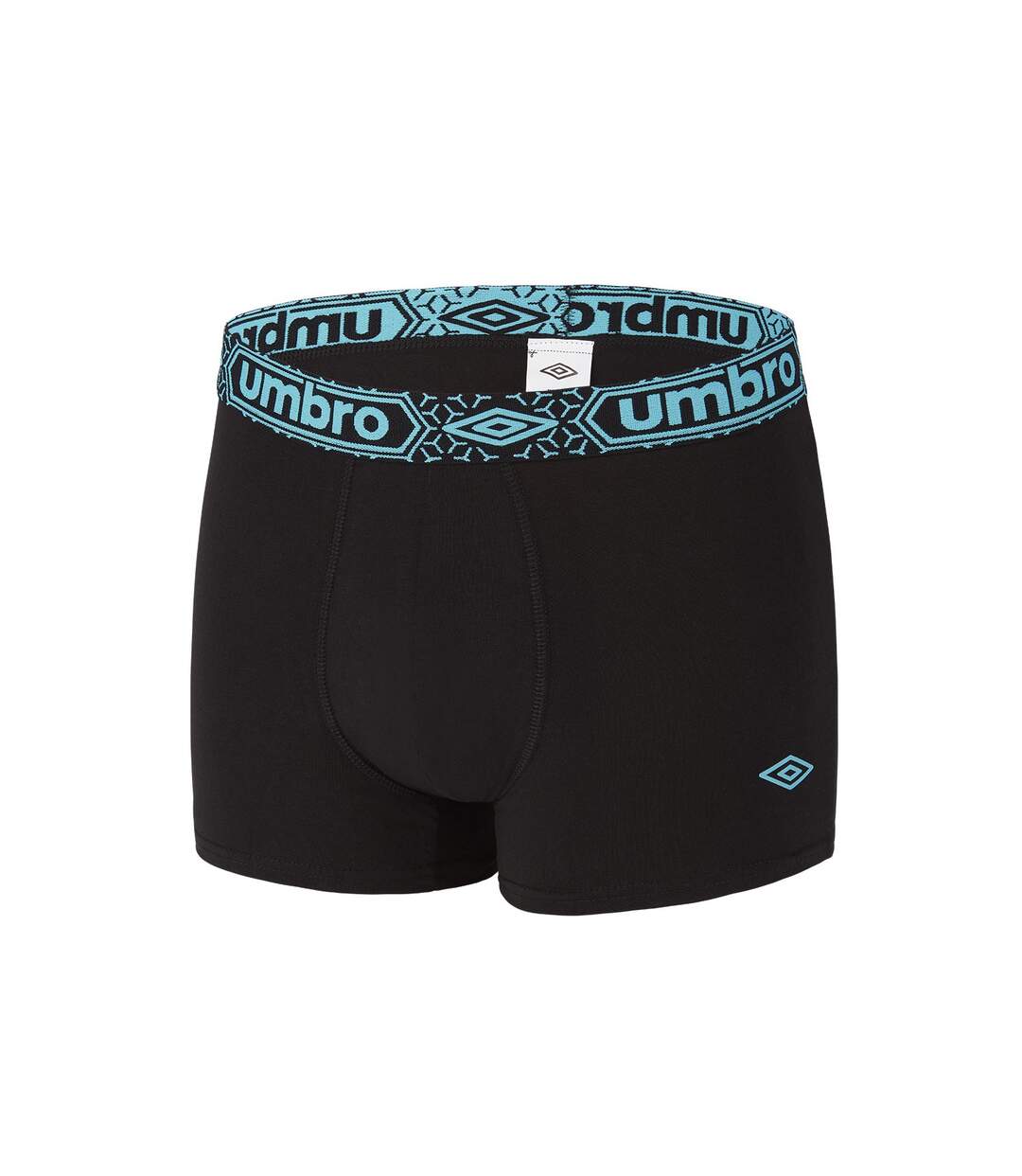 Lot de 4 Boxers coton homme uni ceinture Umbro