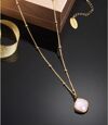 Die Halskette „Rosa Glamour“ der Marke RODIER Atlas For Men