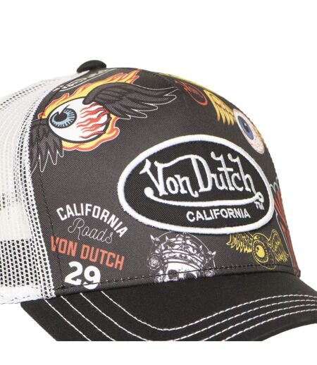 Casquette trucker avec filet et print en sublimation Subli Von Vondutch