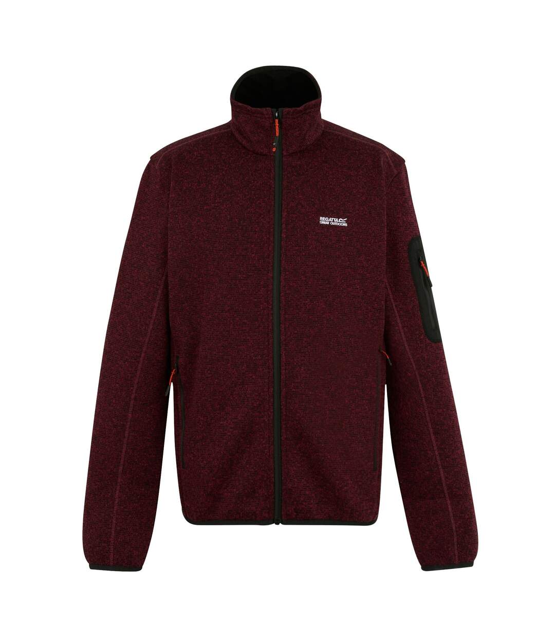 Veste Polaire Newhill Homme Pourpre Foncé Regatta-2