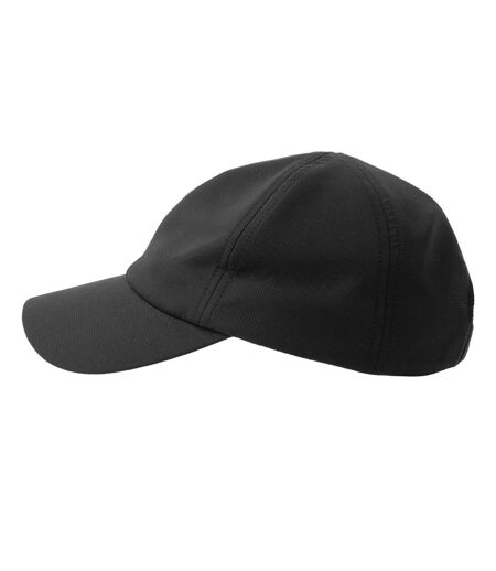 Casquette De Baseball Motif/style 6 Panneaux Isar Adulte Noir Atlantis Headwear