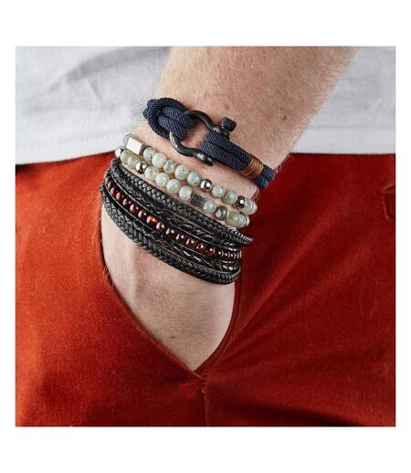 Bracelet noir homme geographical norway 315043 - taille unique