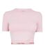 T-shirt Court Femme Rose Calvin Klein-1