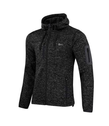 Veste À Capuche Hohgant Homme Noir Gris Bjorn