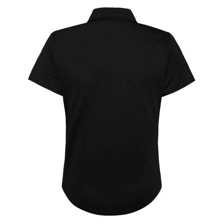 Polo femme noir vif Awdis