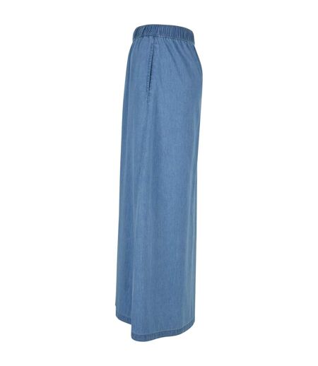 Jupe Longue Femme Bleu Ciel Délavé Urban Classics
