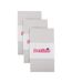 Sock Snob - 3 Paires Femme Collants Danse 70 Deniers Blanc et Rose-2