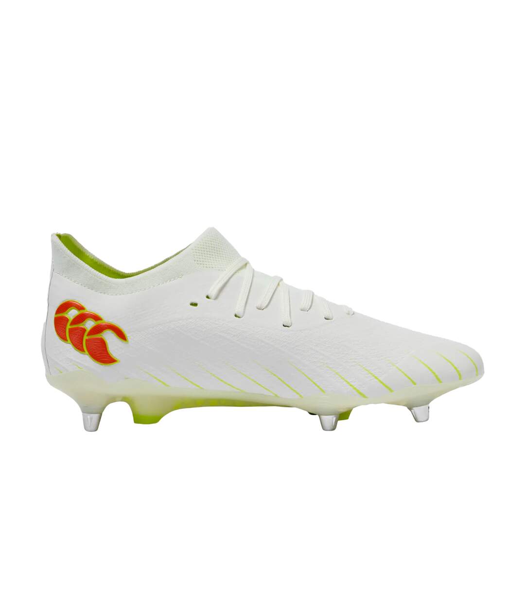 Unisex Adult Speed Falcon Elite Soft Ground Rugby Boots Snow White Canterbury-2