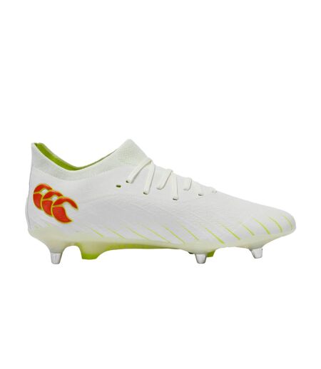 Unisex Adult Speed Falcon Elite Soft Ground Rugby Boots Snow White Canterbury