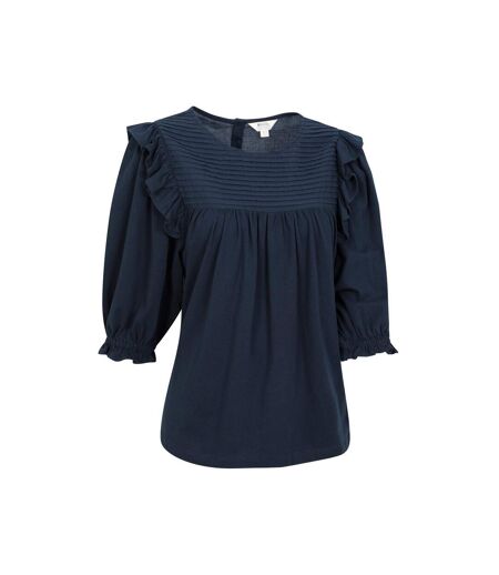 Mountain Warehouse Womens/Ladies Crete Top (Navy) - UTMW2956