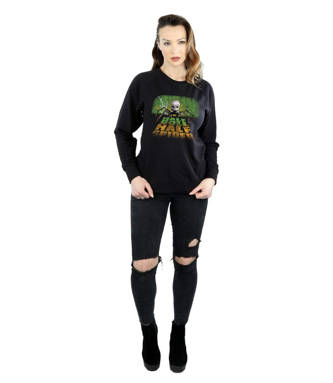 Disney - Sweat TOY STORY HALF DOLL HALF SPIDER - Femme (Noir) - UTBI11993-4