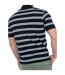 Polo Motif/style Rayé Homme Noir Guess-3