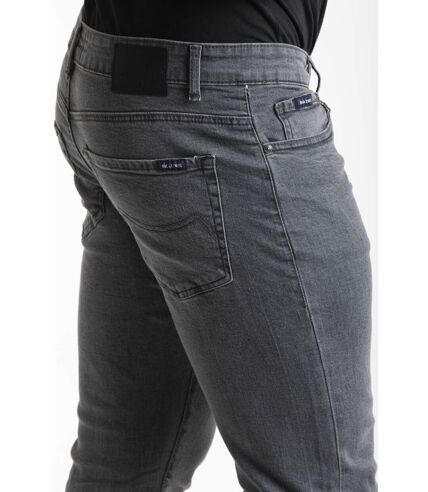 Jeans de travail coupe droite confort denim stretch gris WORK11 'Rica Lewis'