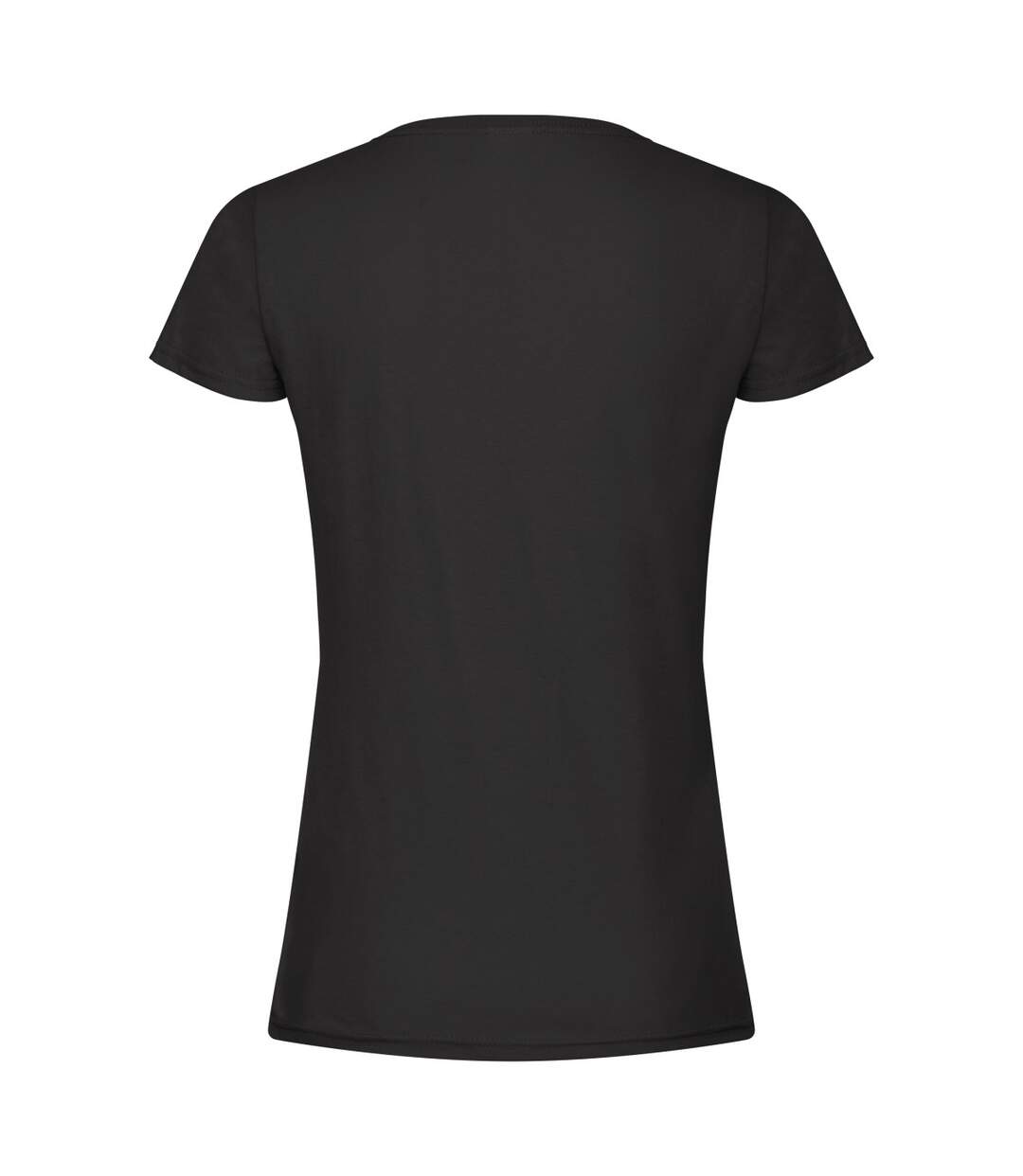 T-shirt femme noir Fruit of the Loom