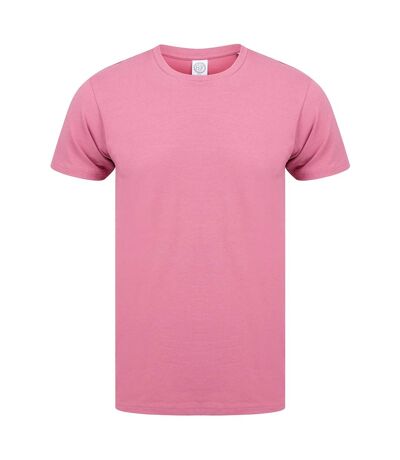 Skinni Fit - T-shirt manches courtes FEEL GOOD - Homme (Rose) - UTRW4427