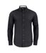 Mens Belfair Oxford Shirt Black Cutter & Buck-4