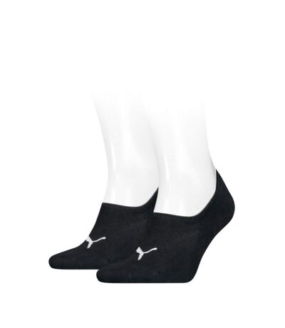 Puma Mens Logo Trainer Socks (Pack Of 2) (Black) - UTUT1675