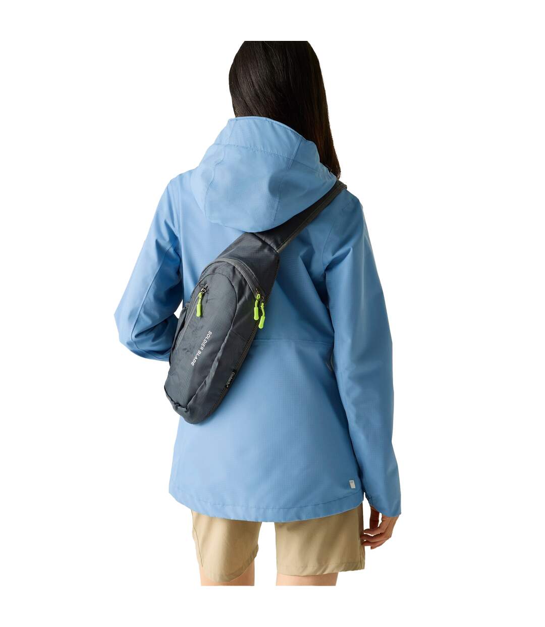 Veste Imperméable À Capuche Hamara Femme Blanc Beige Regatta-2